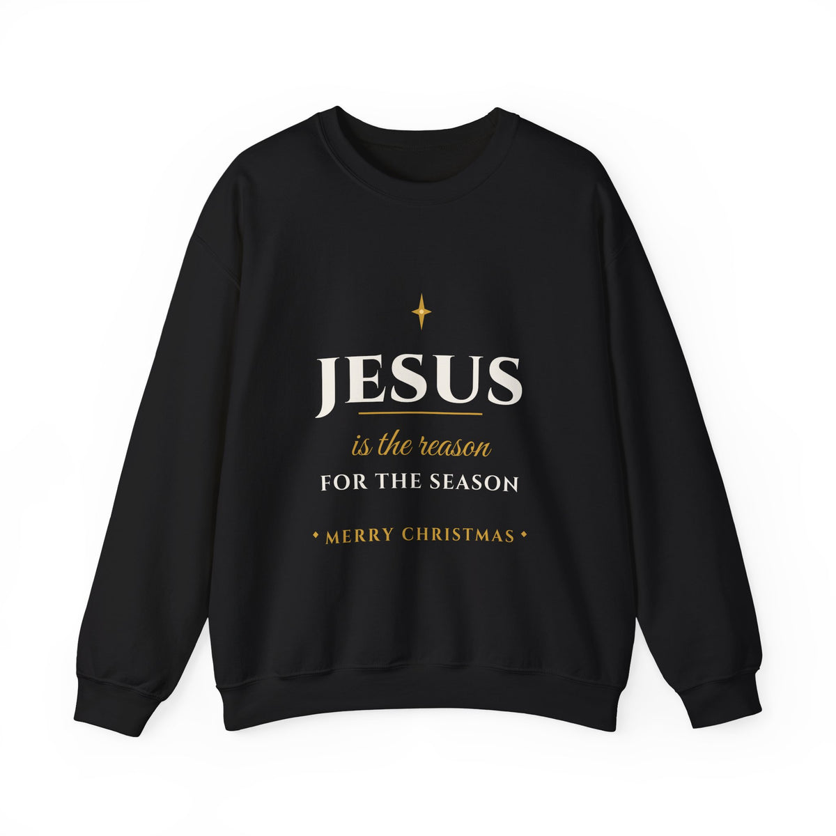 Jesus Is the Reason for the Season - Christmas Crewneck Sweatshirt