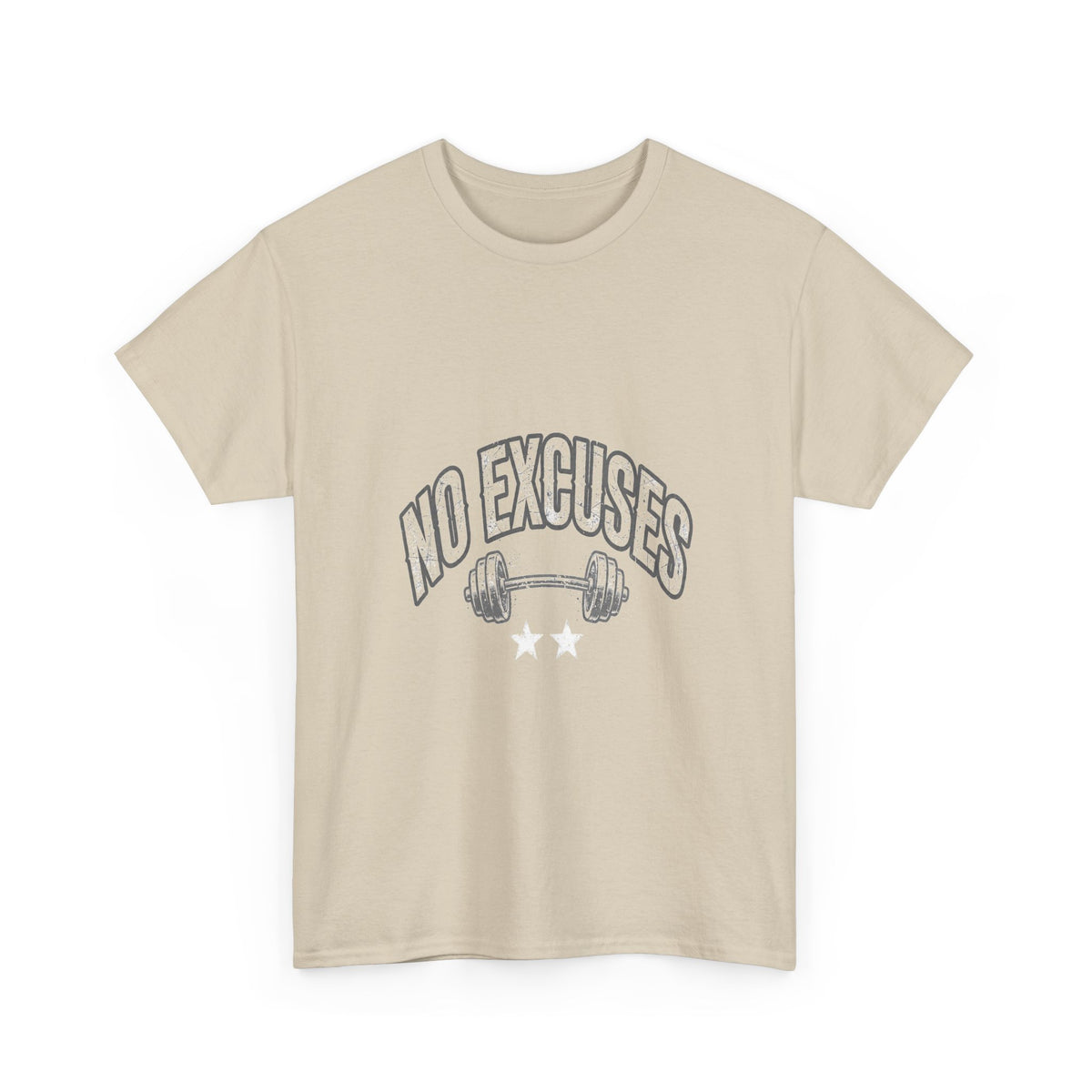 No Excuses - Gym Motivational T-Shirt