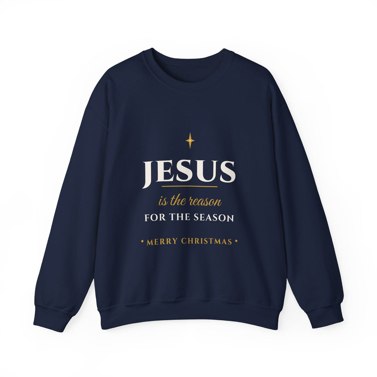 Jesus Is the Reason for the Season - Christmas Crewneck Sweatshirt