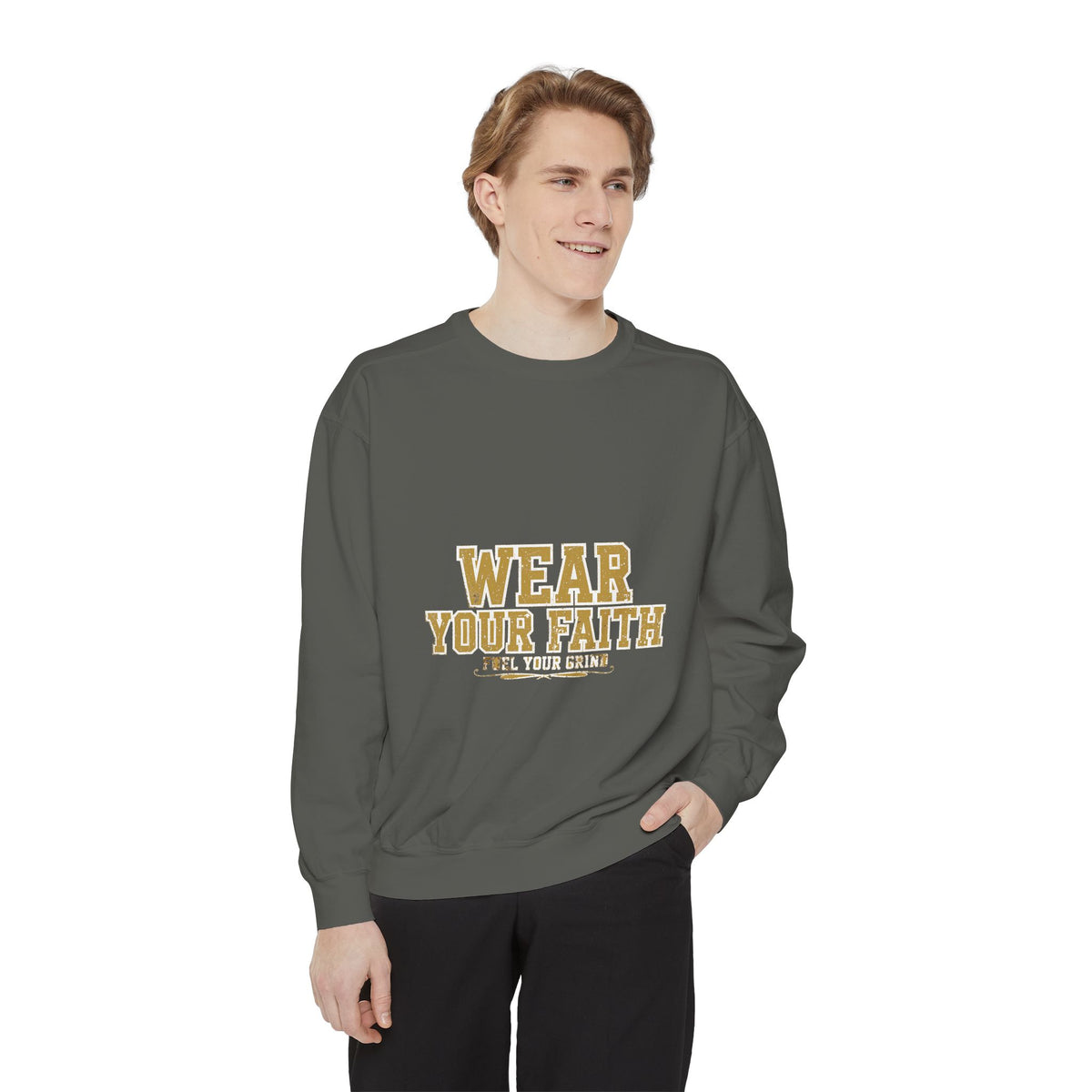 Wear Your Faith Inspirational Faith Sweatshirt