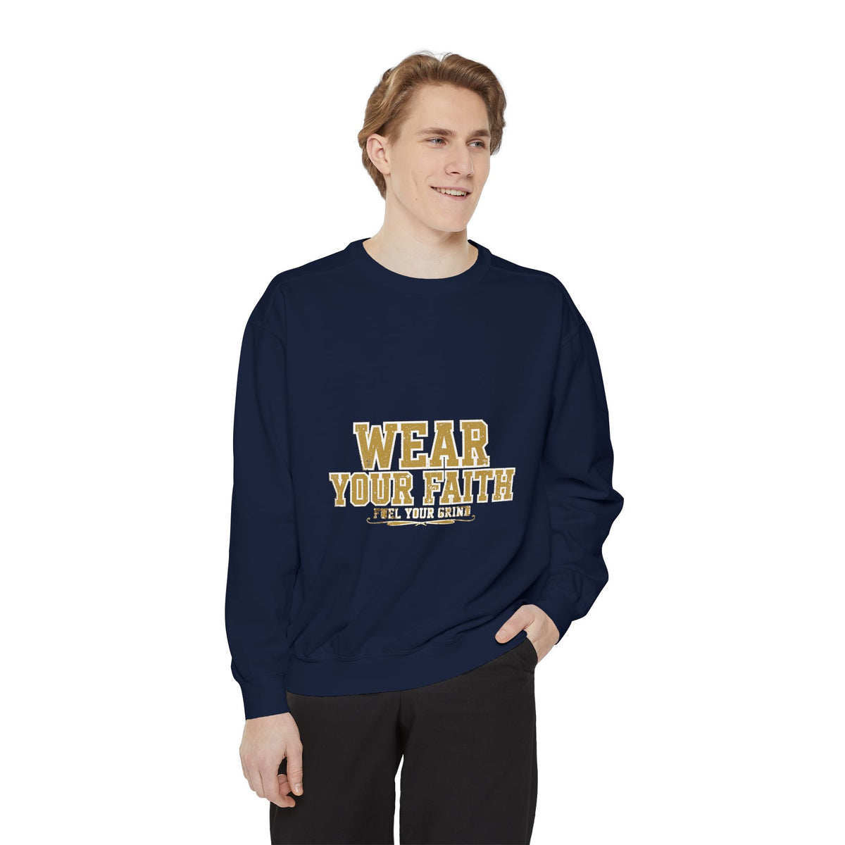 Wear Your Faith Inspirational Faith Sweatshirt