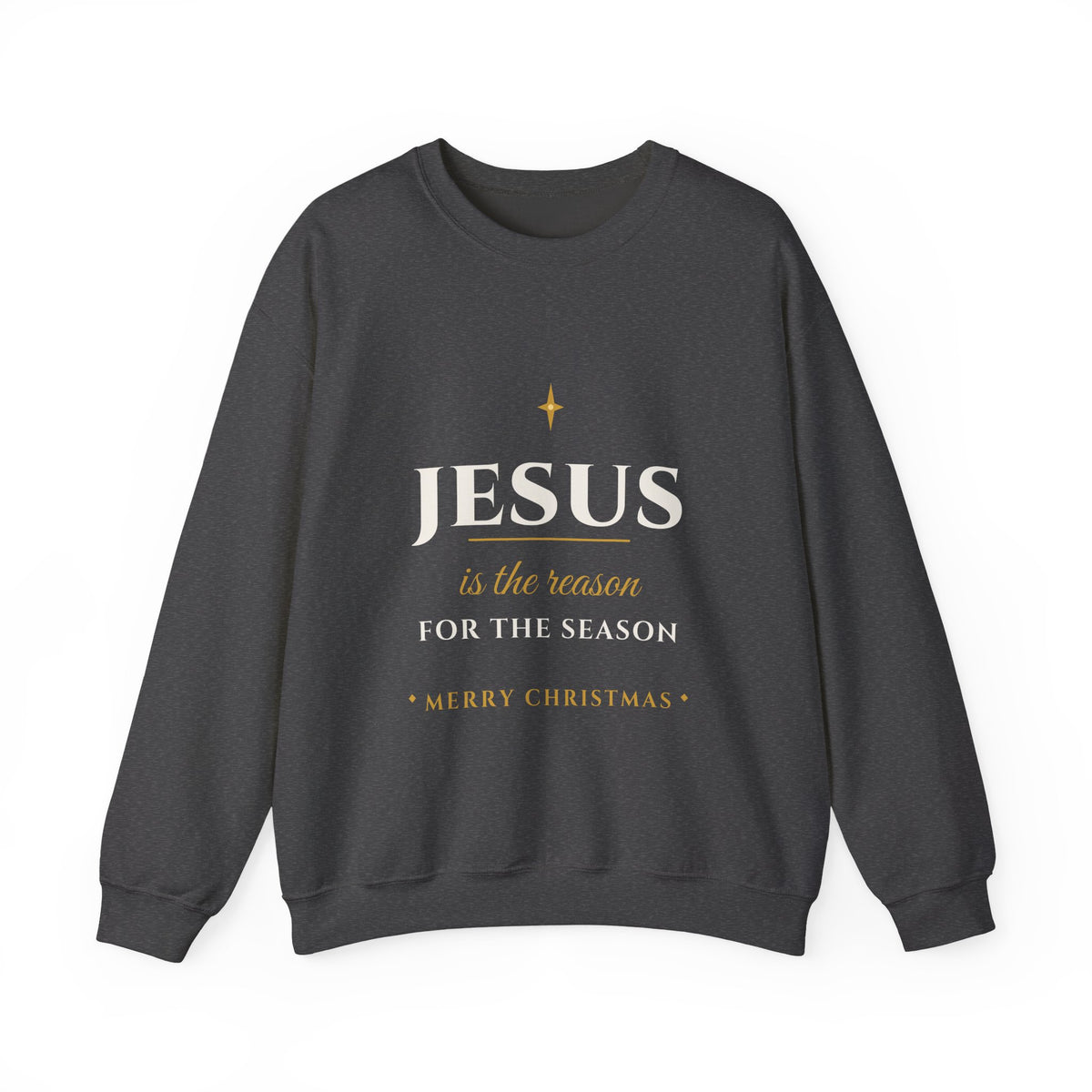 Jesus Is the Reason for the Season - Christmas Crewneck Sweatshirt