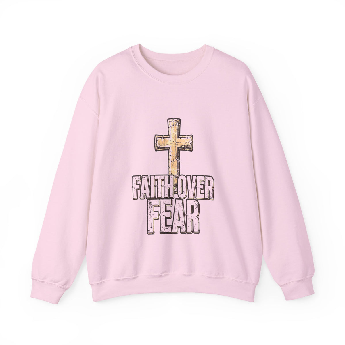 Faith Over Fear - Christian Crewneck Sweatshirt