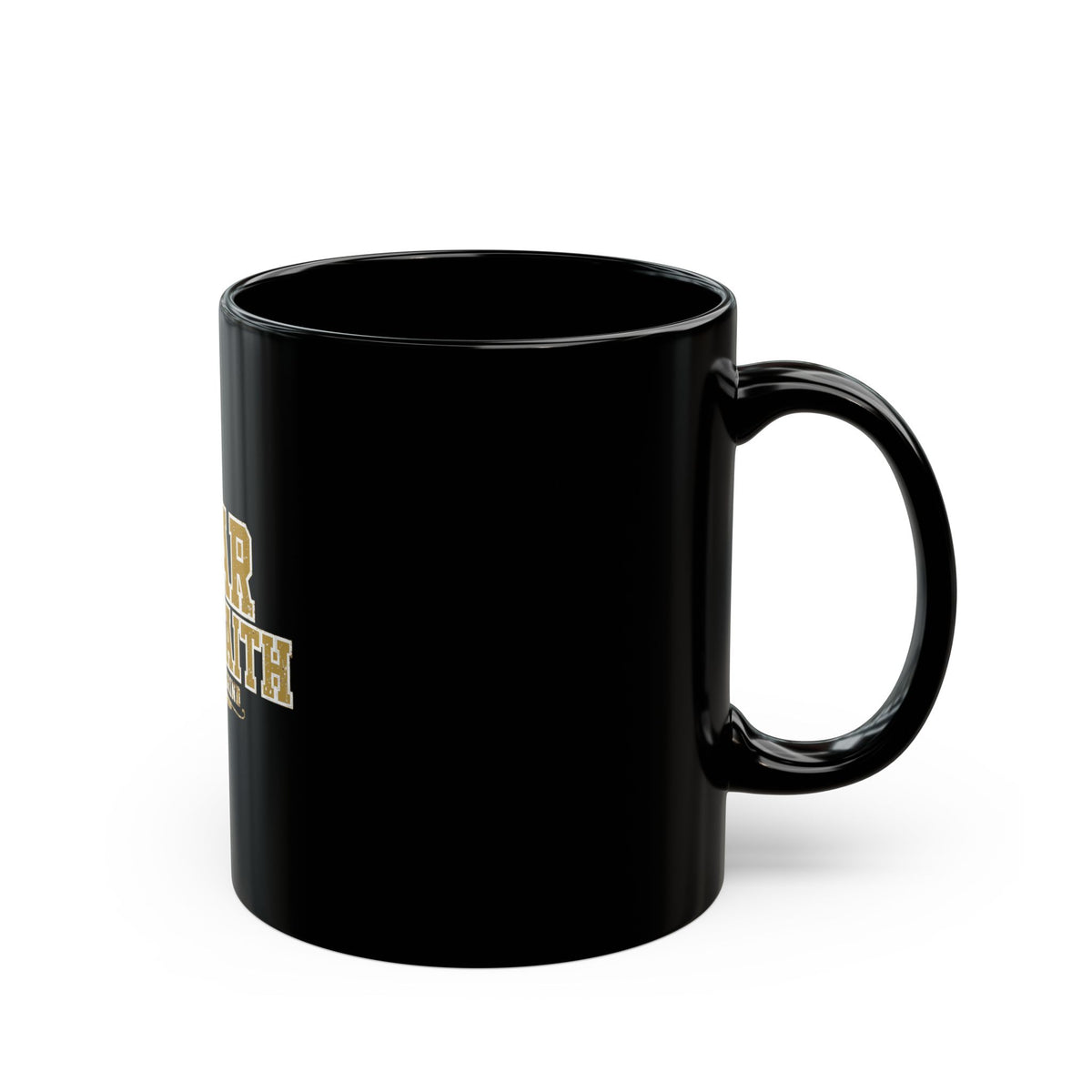 Wear Your Faith Black Mug