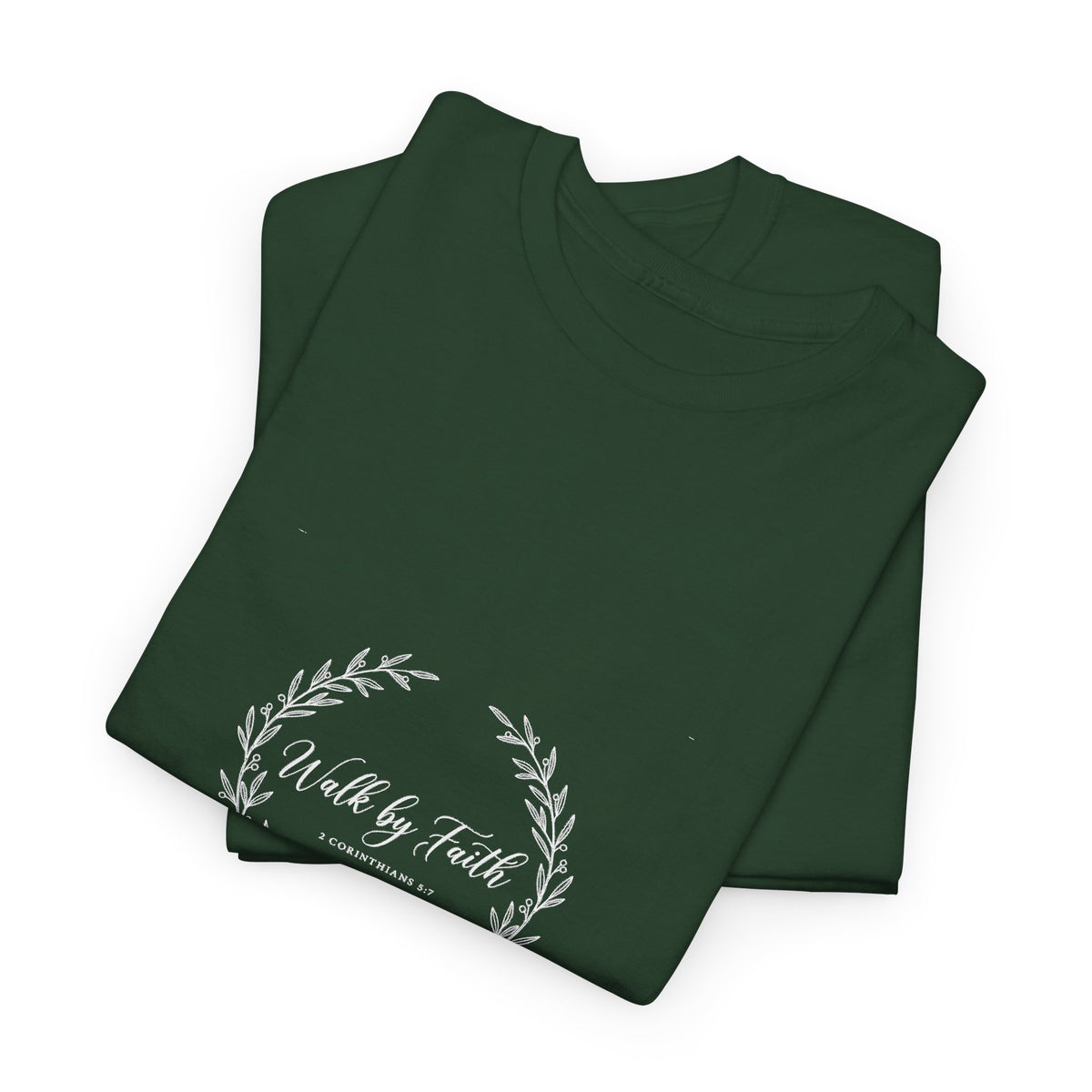 Walk by Faith - Christian T-Shirt